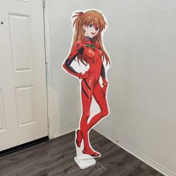 Evangelion Asuka Life Size Standee Poster with stand 65"