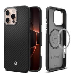 iPhone 15 Pro Case, Enzo Aramid MagFit [Compatible with Magsafe Accessories] [Military-Grade Protect