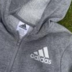 Adidas Gray  Hoodie. Size Small