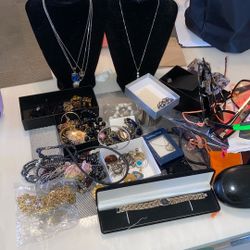 Custom Vintage Jewelry Silver Lot 