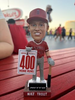Mike Trout 400 HR Bobble Head