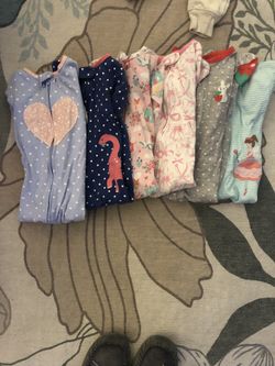 Six Sets 18month Pajamas 
