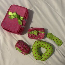 american girl doll travel set 