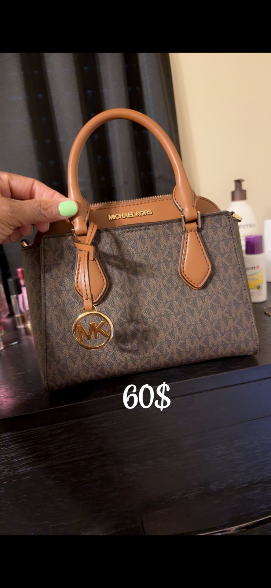Michael Kors, Leather Two-Piece Signature Purse