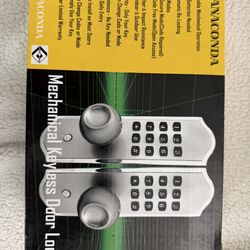 Keyless Mechanical Door Lock – No Batteries Needed