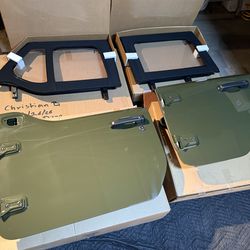 Jeep Wrangler JL JT Gladiator oem dual group half doors