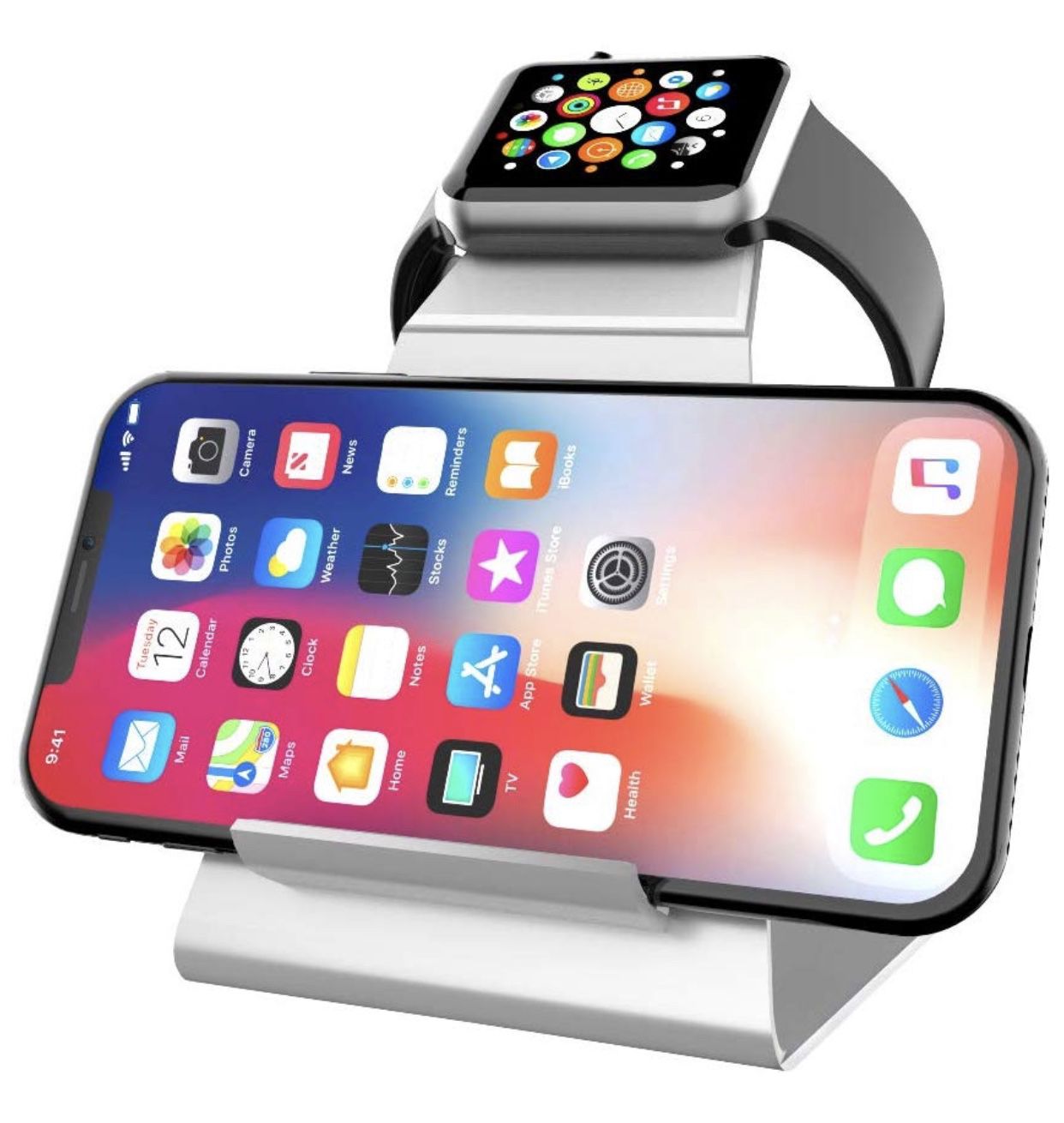 Stand for Apple Watch and iPhone
