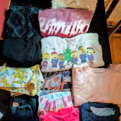 Multiple Clothing Items Girls Size 10/12