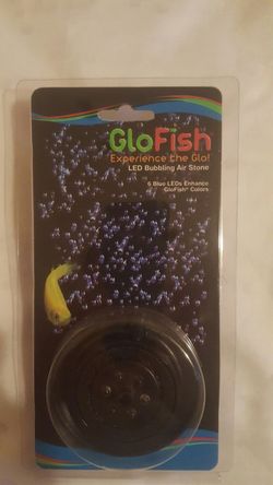 GloFish LED bubbling air stone