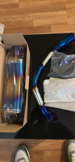Tank 200 GY6 Full exhaust