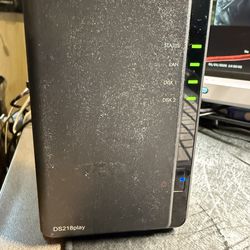 Synology Ds218play Two 3TB Hard Drives