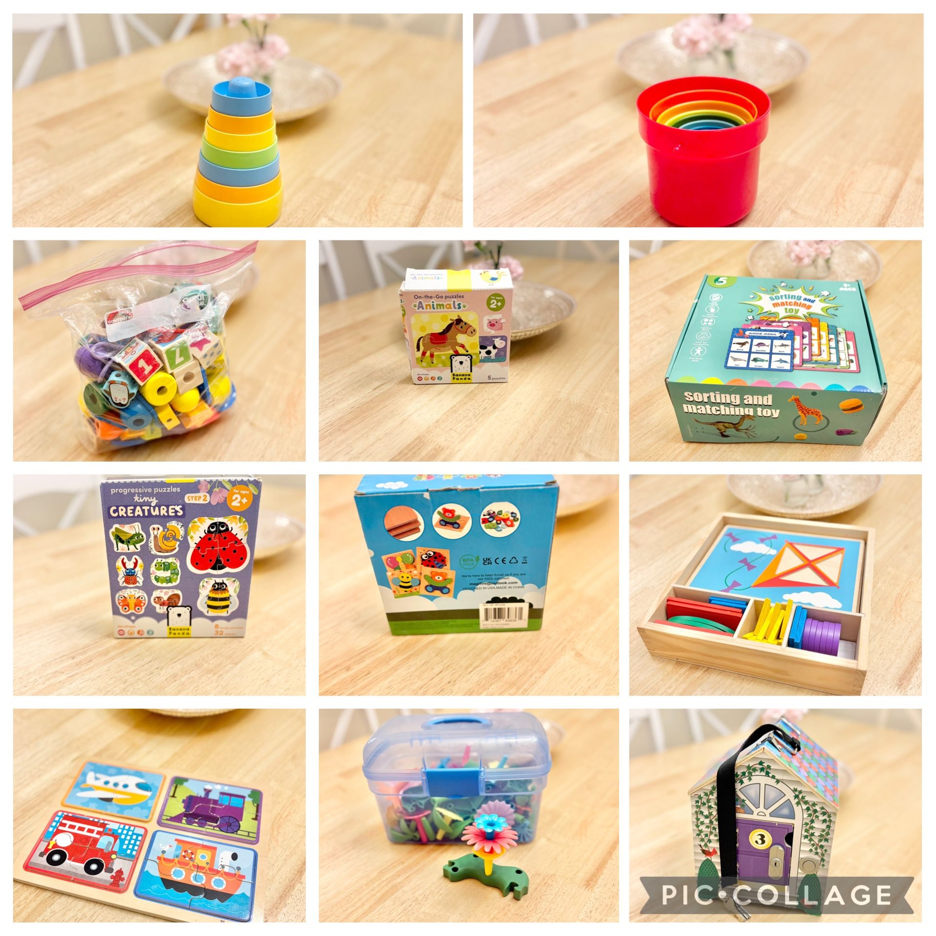 Montessori Toddler Puzzles And Toys