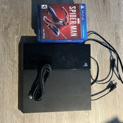 Used Playstation 4 With 8 Games No Controller