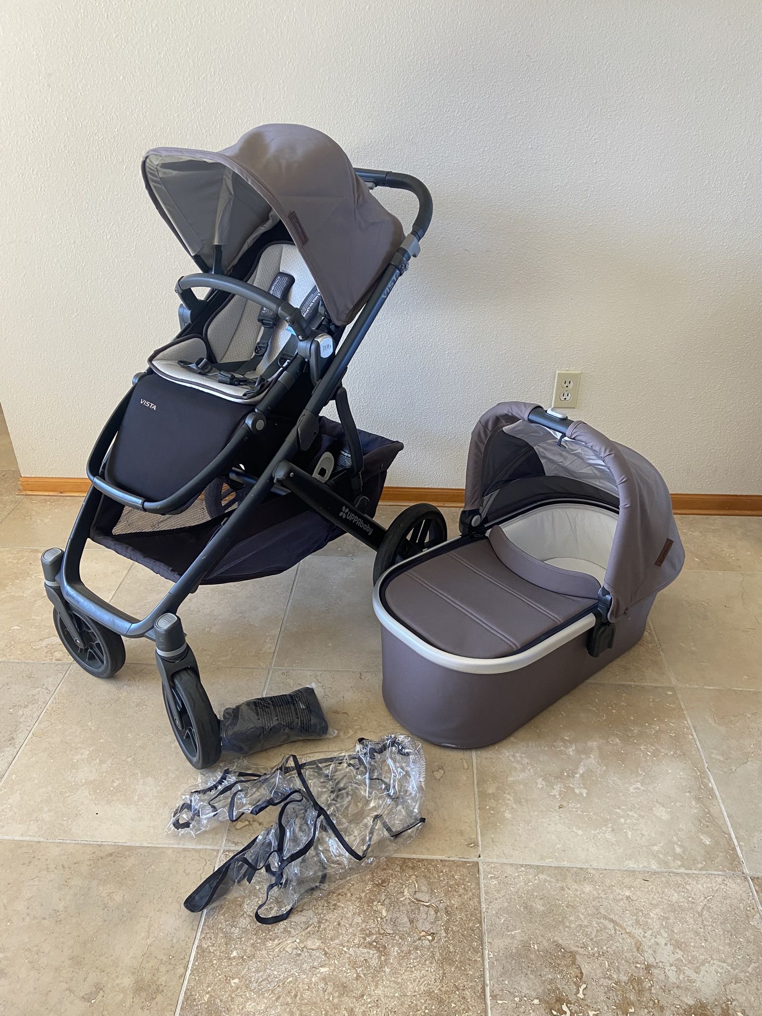 Uppababy Cruz V2 Stroller with Bassinet Theo 