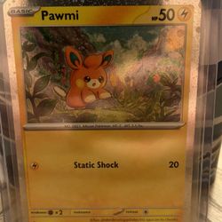Pokémon TCG - Pawmi 074/193 - Cosmos Holo Promo Card Near Mint 