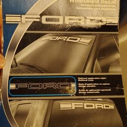 Ford Sticker That Goes Across Top Of Windshield 