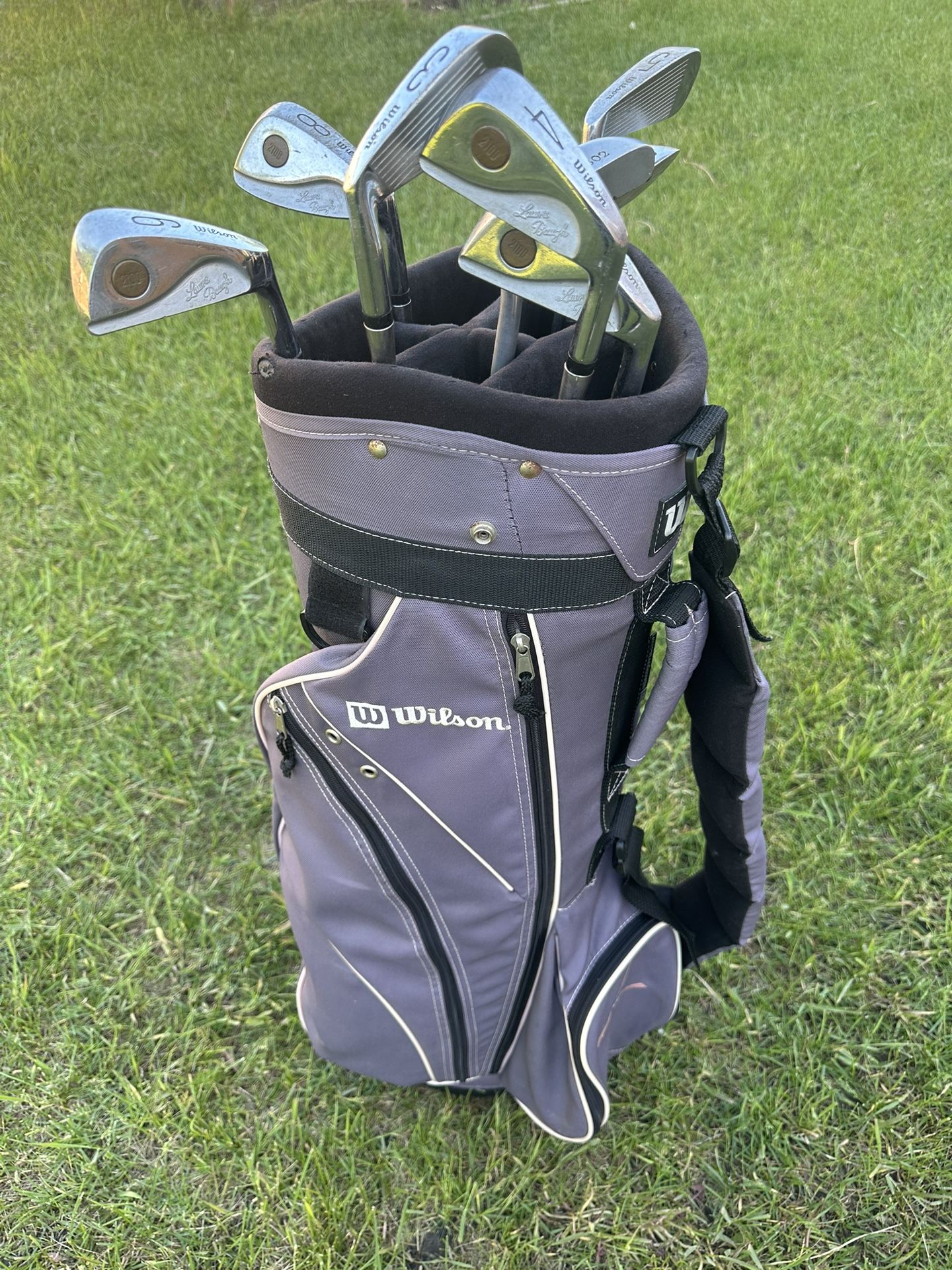 Wilson Golf bag and clubs