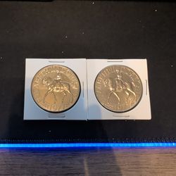 (2) Silver Jubilee Of Reign 25 New Pence Coins
