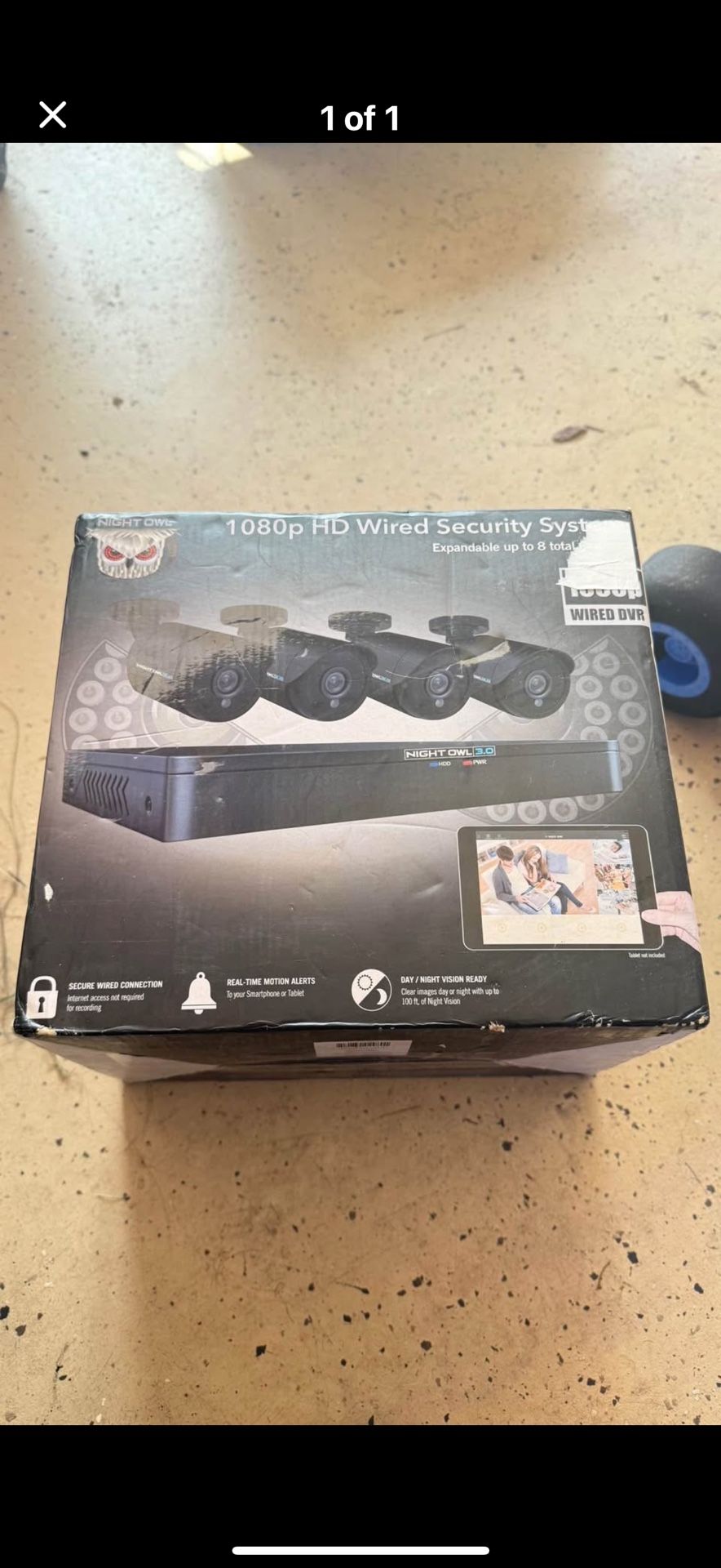 Night Owl Security System 4x8