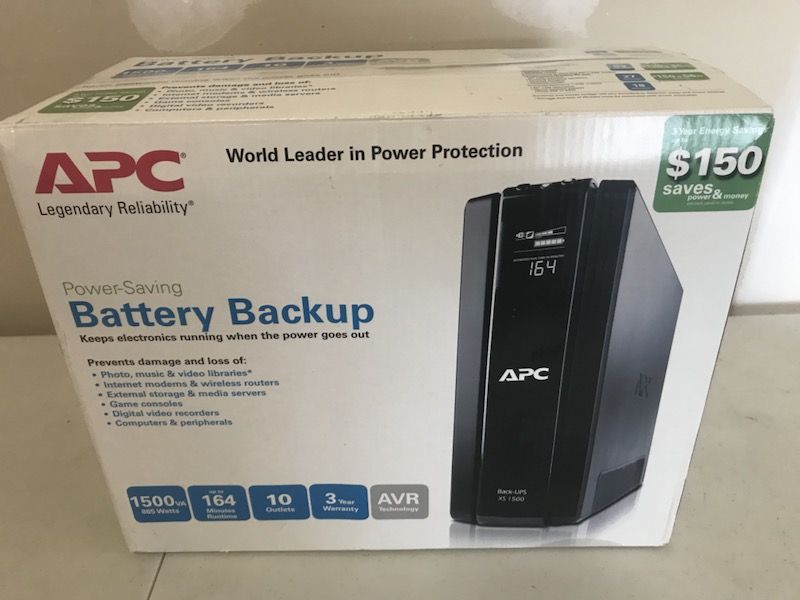 APC BATTERY BACK UP