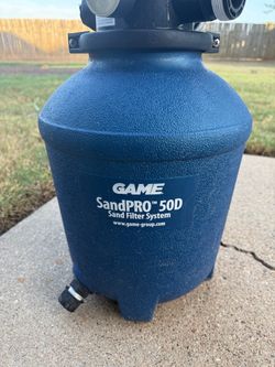 Game SandPRO 50D pool filter