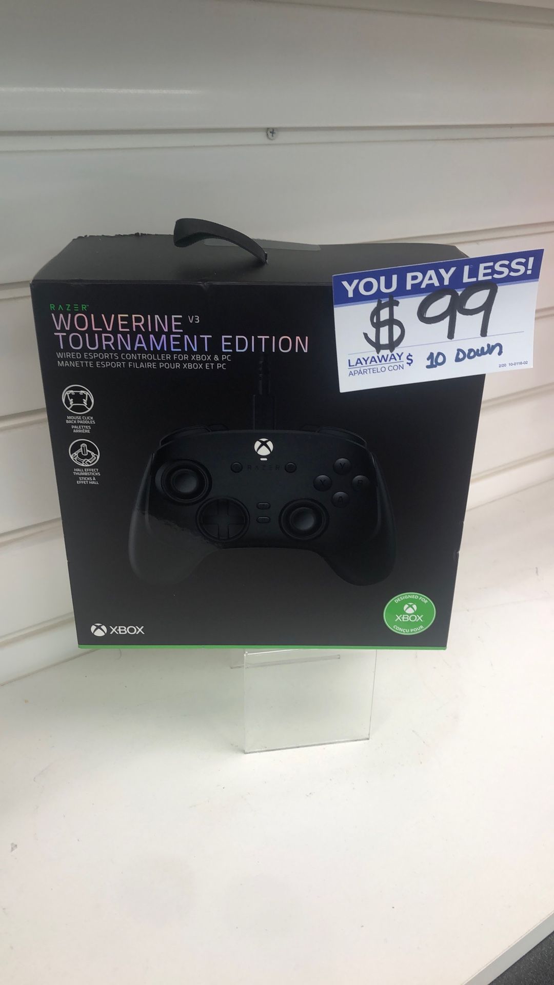 Xbox Razer Wolverine Tournament Edition Controller