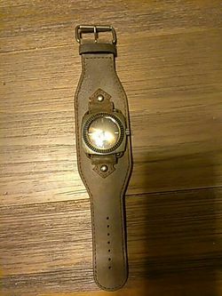 Guess leather watch