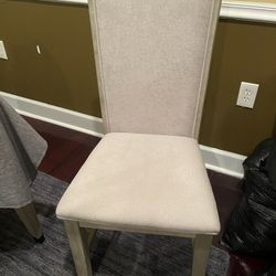 Dining table chairs