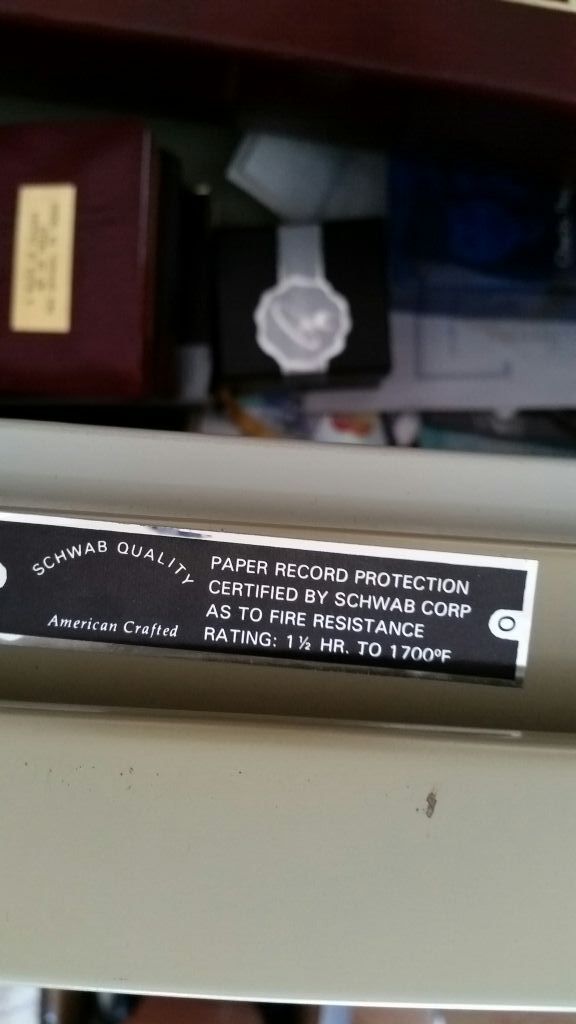 Schwab 1000 Fireproof File for Sale in San Antonio, TX OfferUp