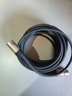 20 feet rhc low noise balanced microphone cable male to female #J0931