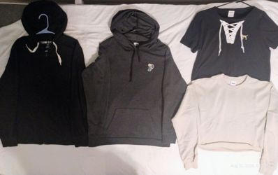 VS PINK, TNA & Mossimo Hoodie / Sweatshirt Lot - Size M