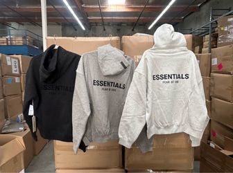 FOG Essentials Hoodies – Gray | Black | Dark Gray | Brand New | Multiple Sizes Available