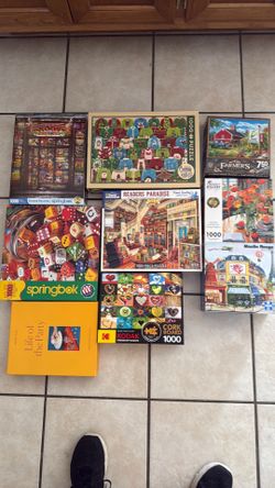 Bundle of 9 Puzzles