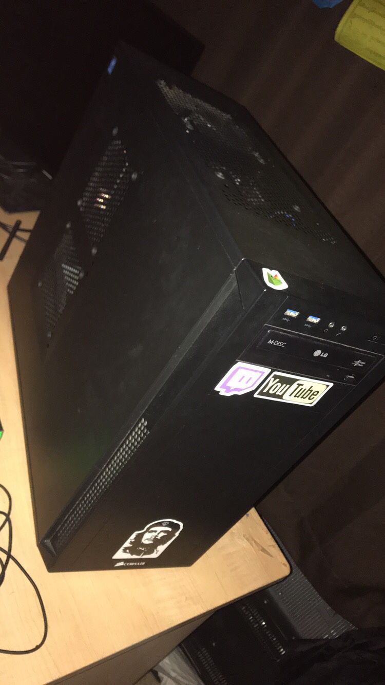 Custom built (upgraded over the years) high end gaming desktop. Looking for a computer that can play anything, Stream, and video edit