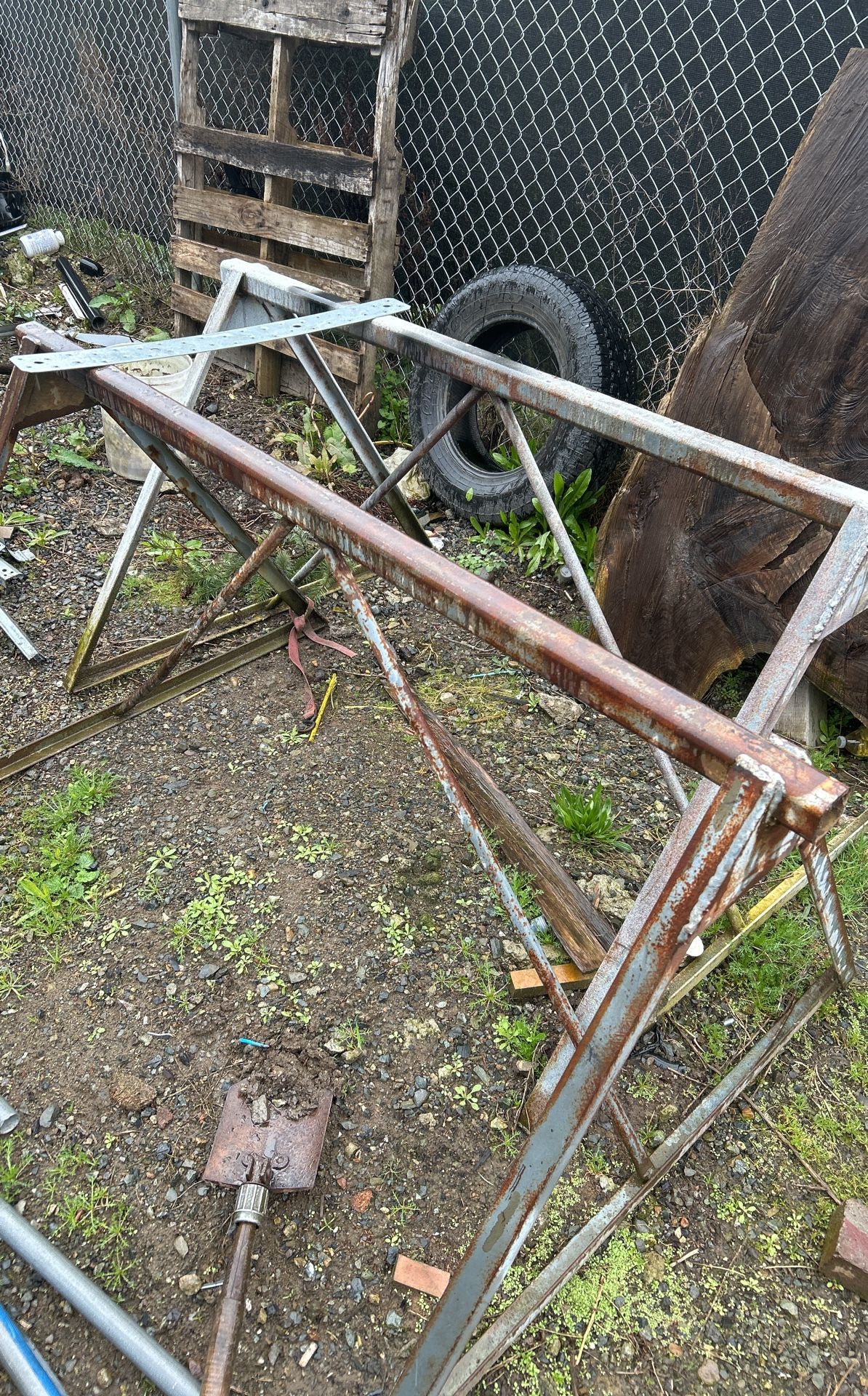 Steel Sawhorses