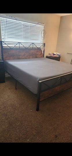 King Bedframe & Mattress