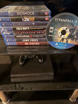 PS4 slim Game Lot – 9 Games Bundle