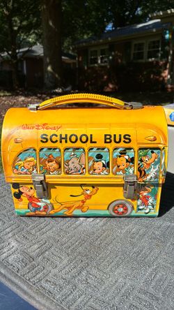 70s Disney School Bus Linchbox