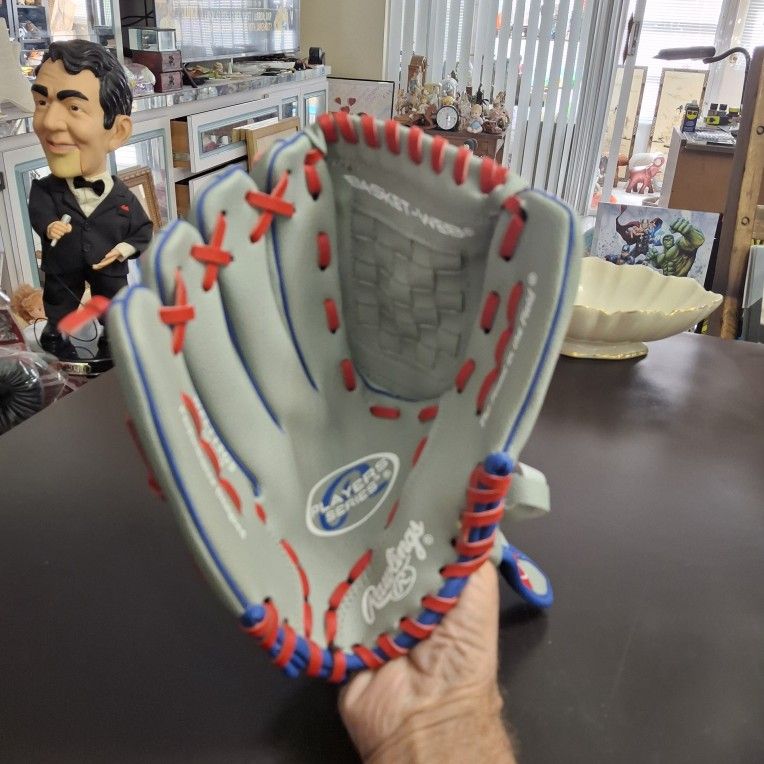 Rawlings Player Series 11.5" Youth Baseball Softball Glove WPL115GS Left Handed Throw - Pre-owned Looks New 