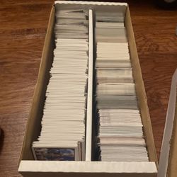 Box Of Base Ball Cards 
