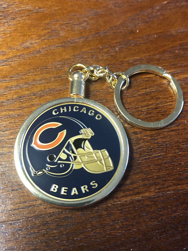 Chicago Bears Challenge Coin Keychain 