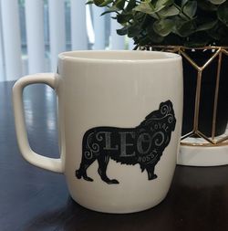 Leo Astrology Zodiac Threshold Ceramic Mug