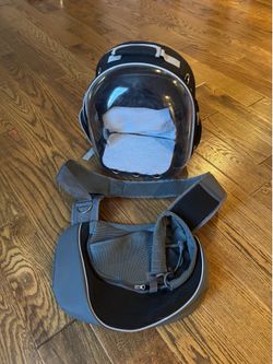 Cat backpack and sling carrier