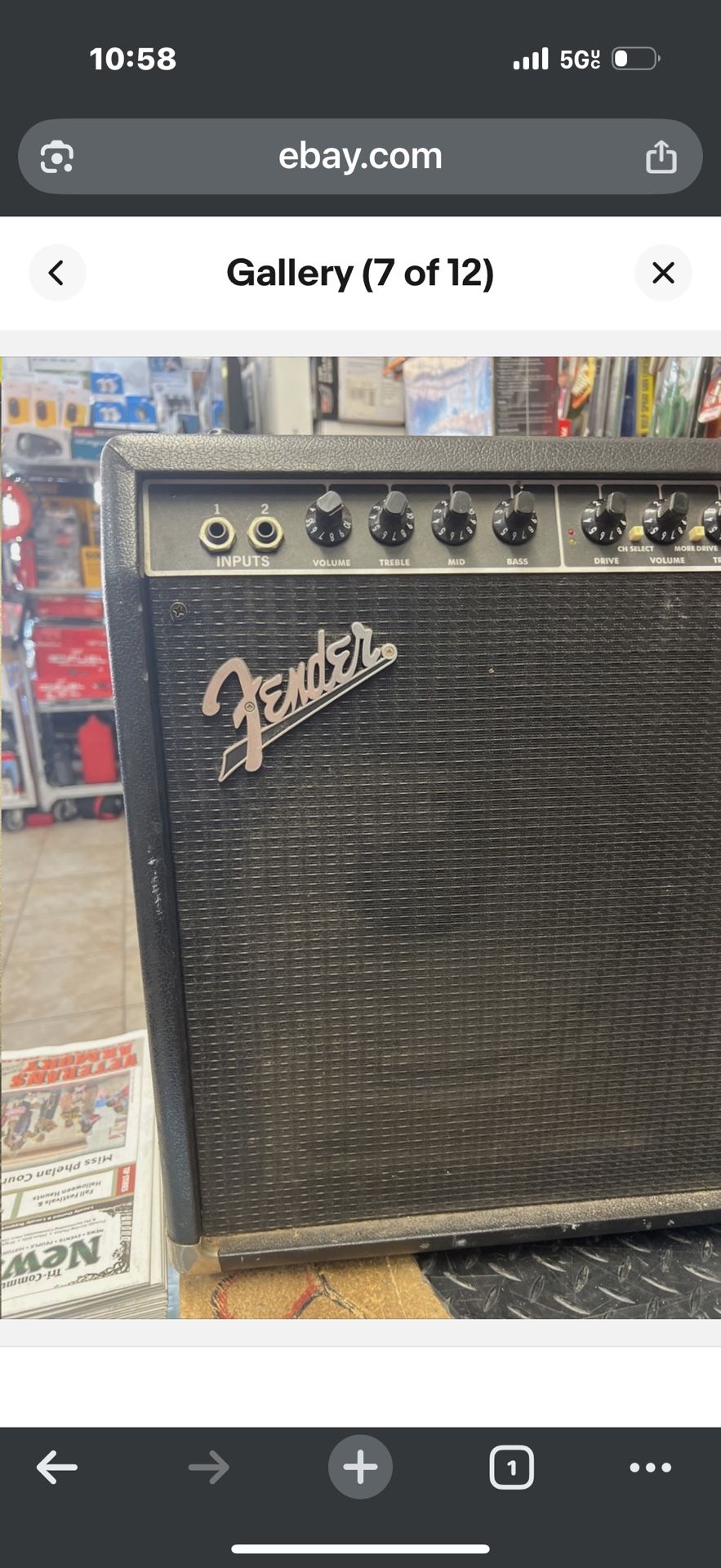 Fender FM212DSP 2X12 Amp.