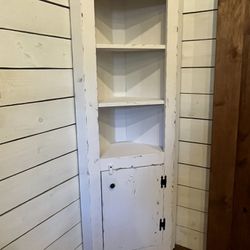 Corner Cabinet/Hutch, White