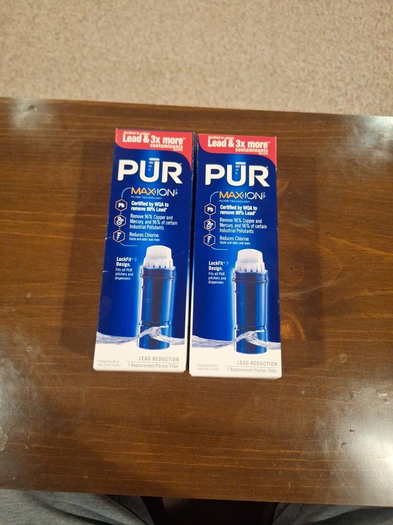 2 PUR MAXION WATER FILTERS