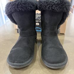 Girls Fuzzy Boots