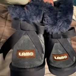 blue lamo boots