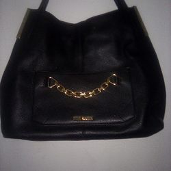 Steve Madden  Bags/Black Gold Chain Brand New 