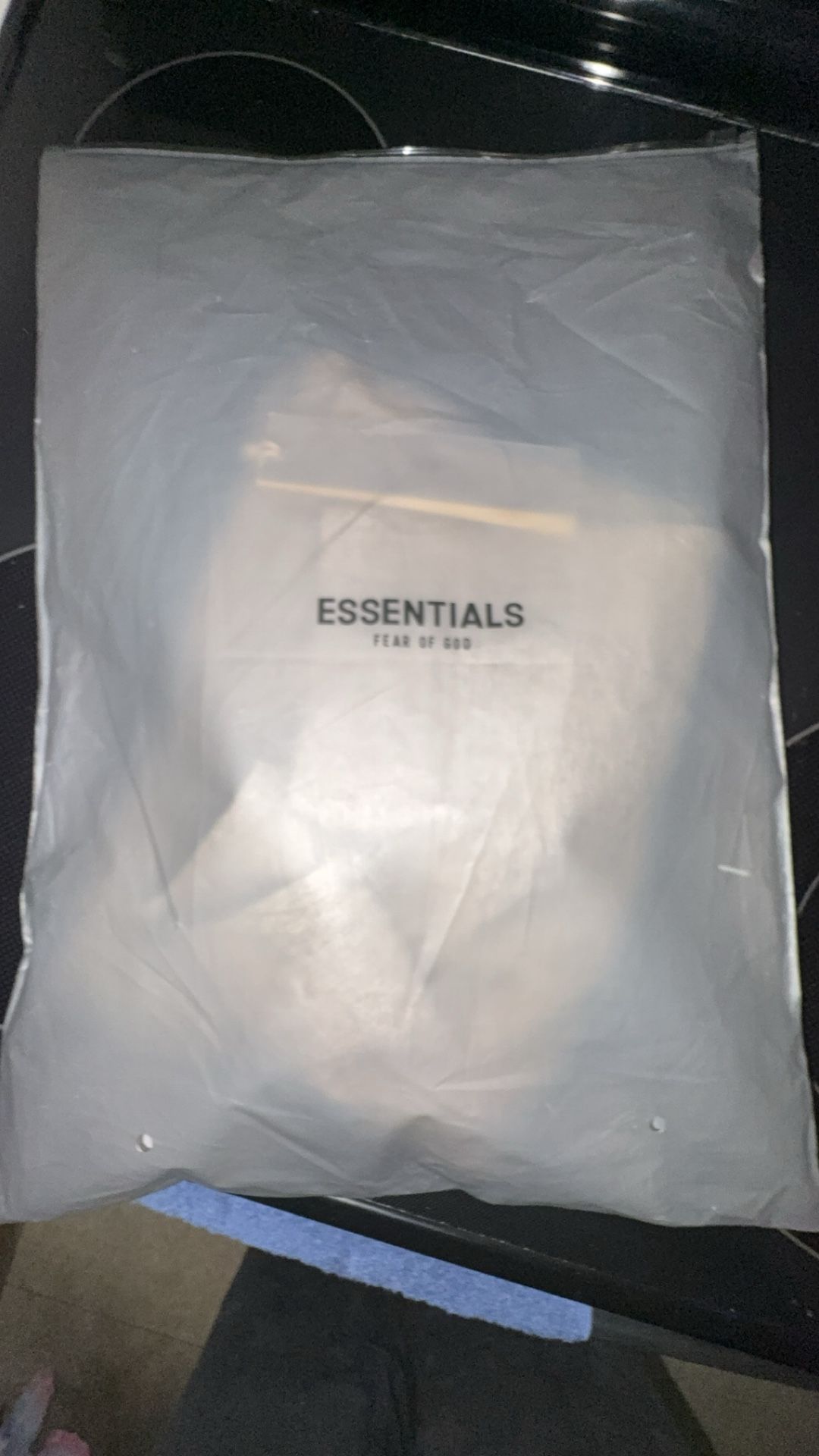 Small Tee Fear Of God Essentials Dark Oatmeal 